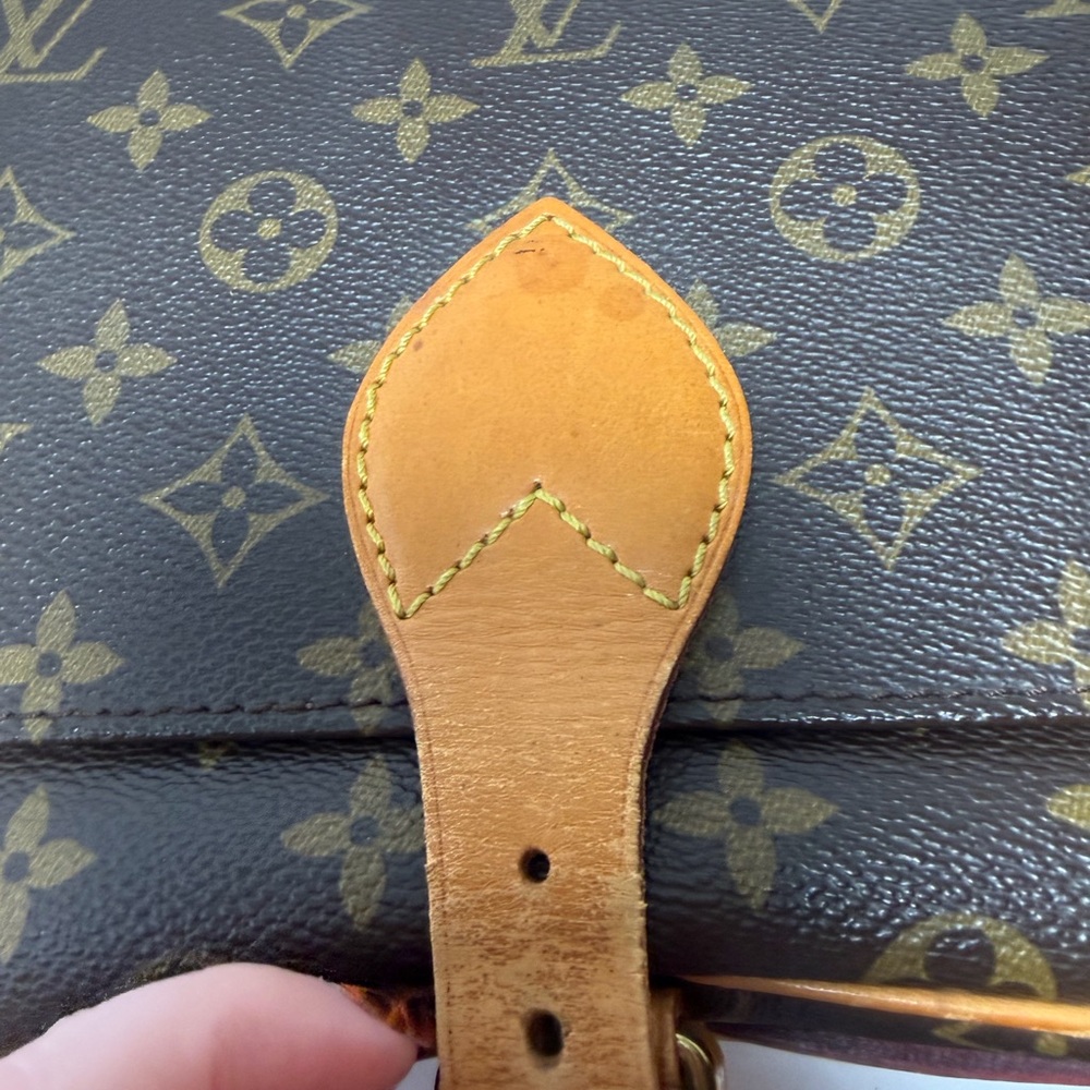 SOLD Louis Vuitton Cartouchière MM Monogram Crossbody/Shoulder Bag Vintage - Picture 14 of 16
